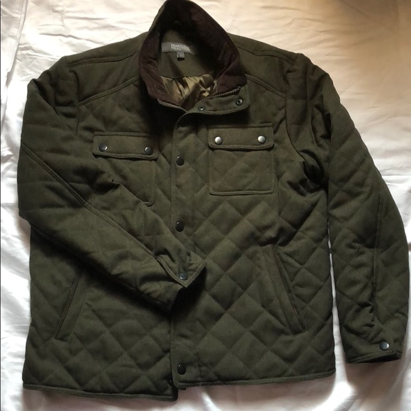 kenneth cole quilted jacket